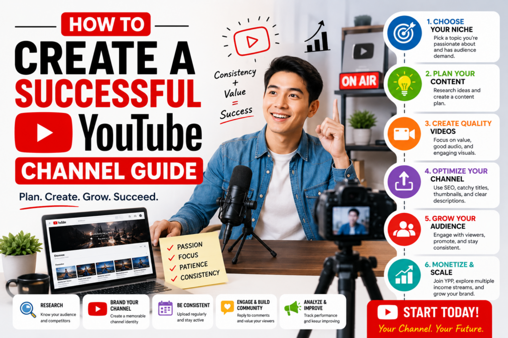 How to Create a Successful YouTube Channel Guide